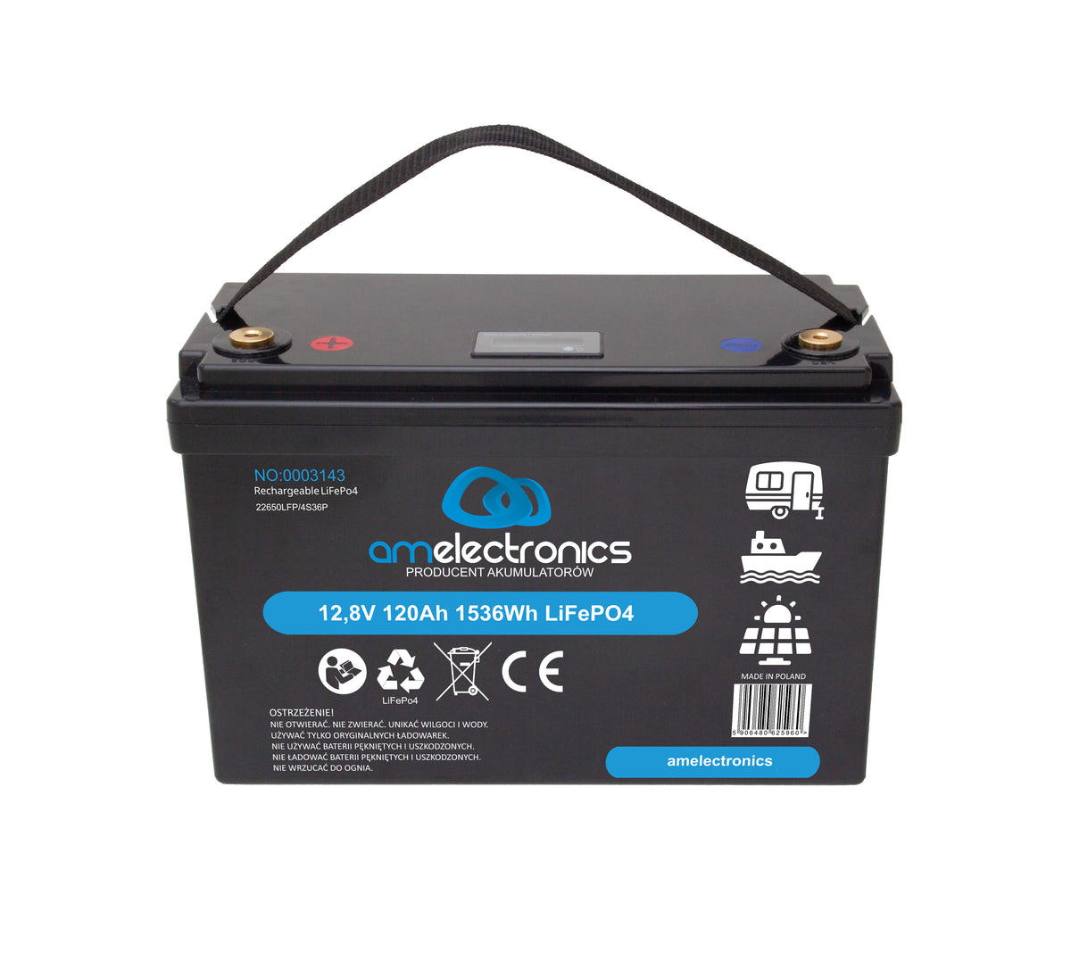 AKUMULATOR 12,8V 120AH LiFePo4 (3143)