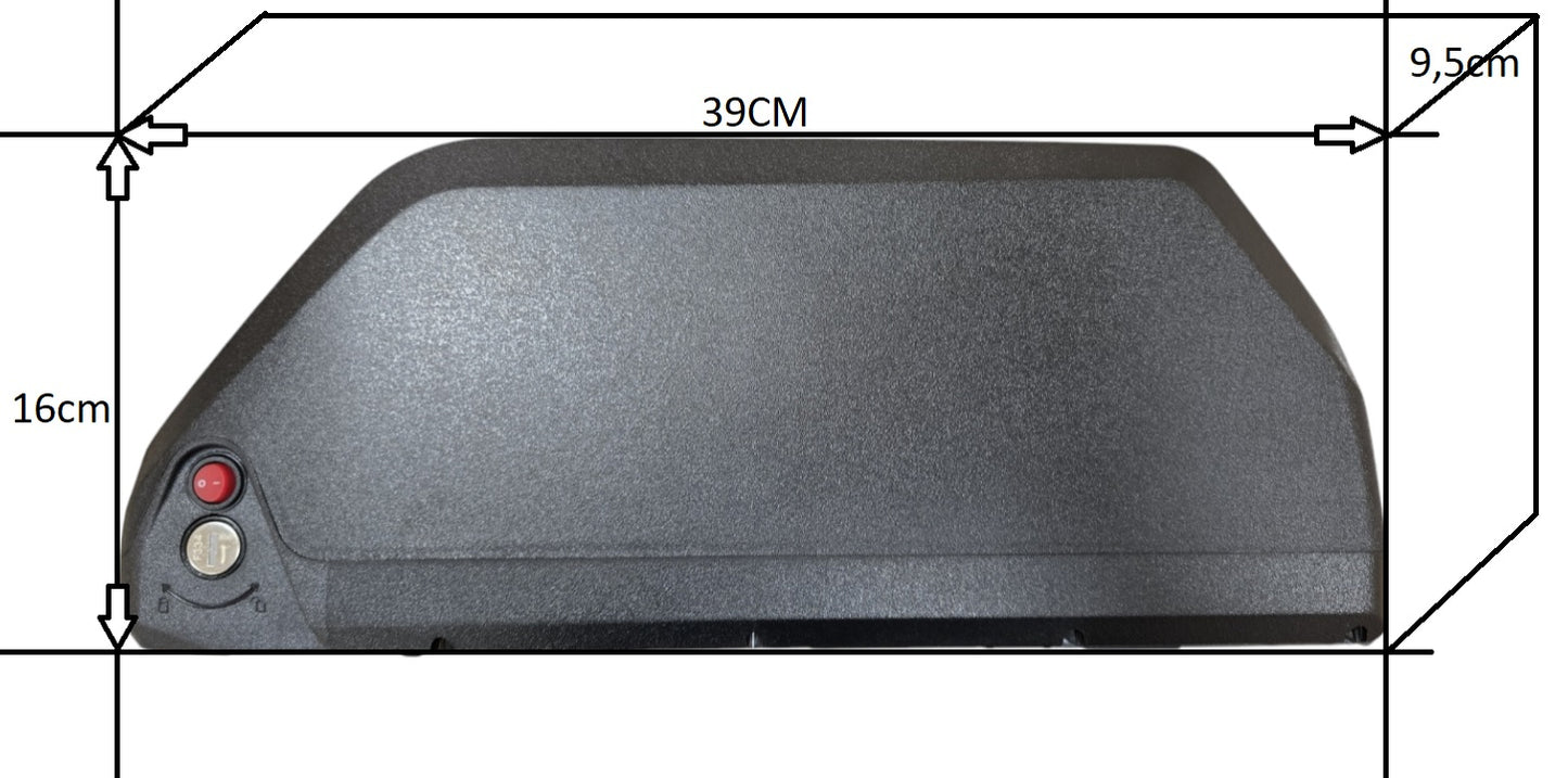 Bateria LitHit Smart Energy 48V 34Ah LG M58T – Najpojemniejszy Akumulator Bidonowy do roweru elektrycznego (1628Wh)