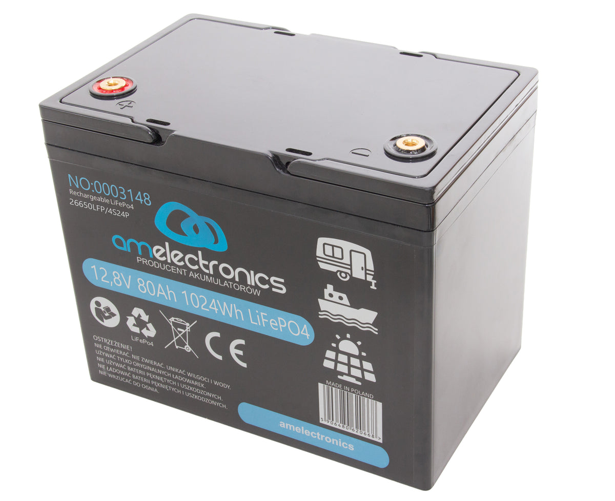 AKUMULATOR 12,8V 80AH LiFePo4 (3148)