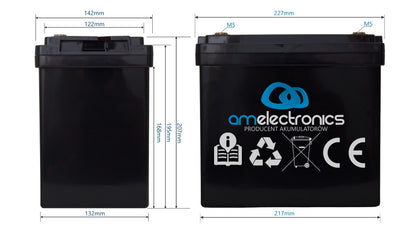 Akumulator 12,8V 50Ah LiFePo4 (1629)