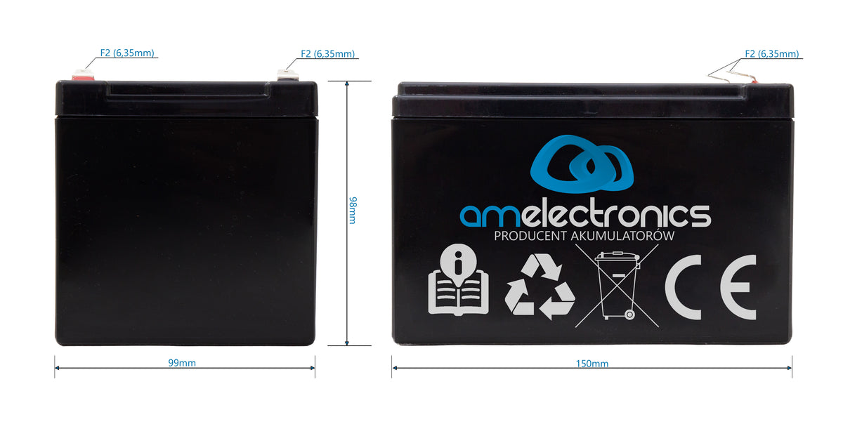Akumulator 12V 17Ah  (17000mAh) LiFePo4 (2006)
