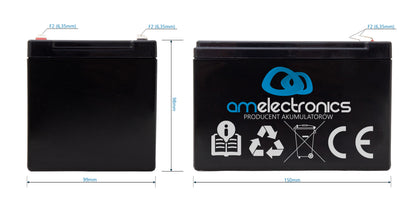 Akumulator 12V 17Ah  (17000mAh) LiFePo4 (2006)