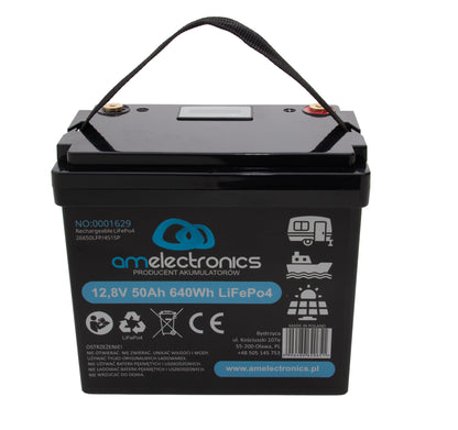 Akumulator 12,8V 50Ah LiFePo4 (1629)