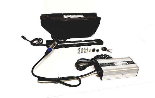 Bateria Shark 48V 21Ah LG M29 – Kompaktowy Akumulator do roweru elektrycznego (982Wh) + Szybka Ładowarka 3A