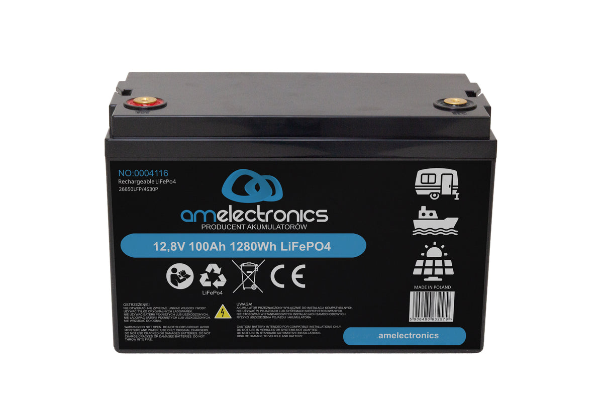 AKUMULATOR 12,8V 100Ah LiFePo4 (4116)